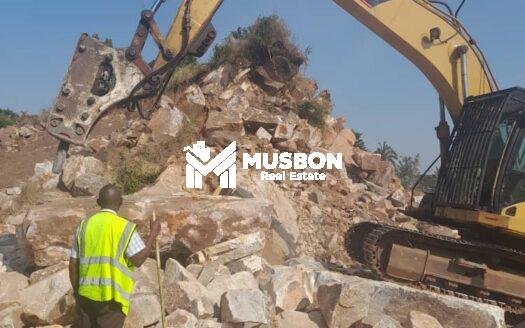 Stone quarry in mukono for quick sale