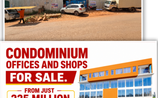 Condo Offices and shops in Bugolobi